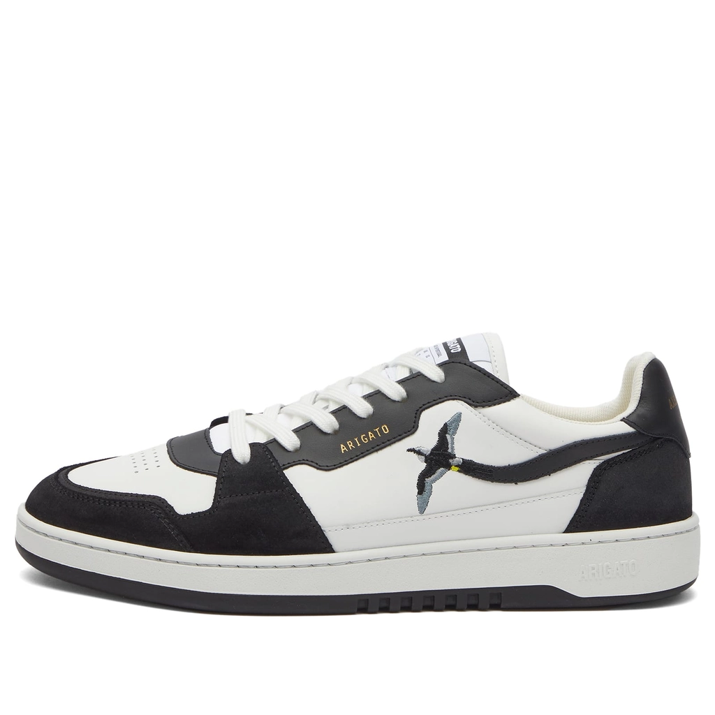 Axel Arigato Men's Dice Lo Bee Bird Sneaker White/Black